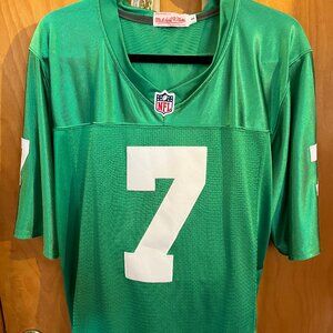 Mike Vick Kelly Green Throwback Jersey